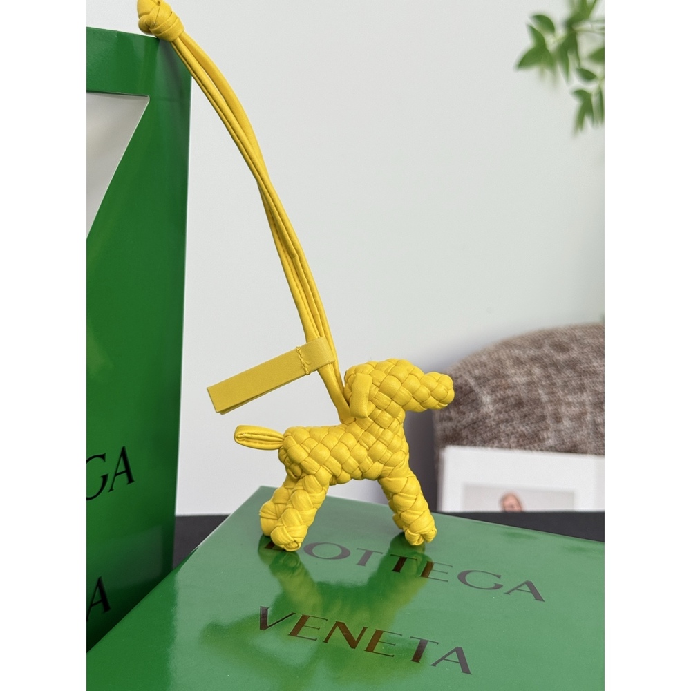 Bottega Veneta dog charm
